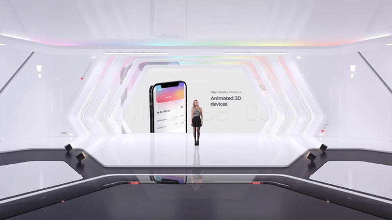 Virtual Set 133 For Vmix Video Tutorial Youtube - Artistic Desktop City Patterns | Free Download